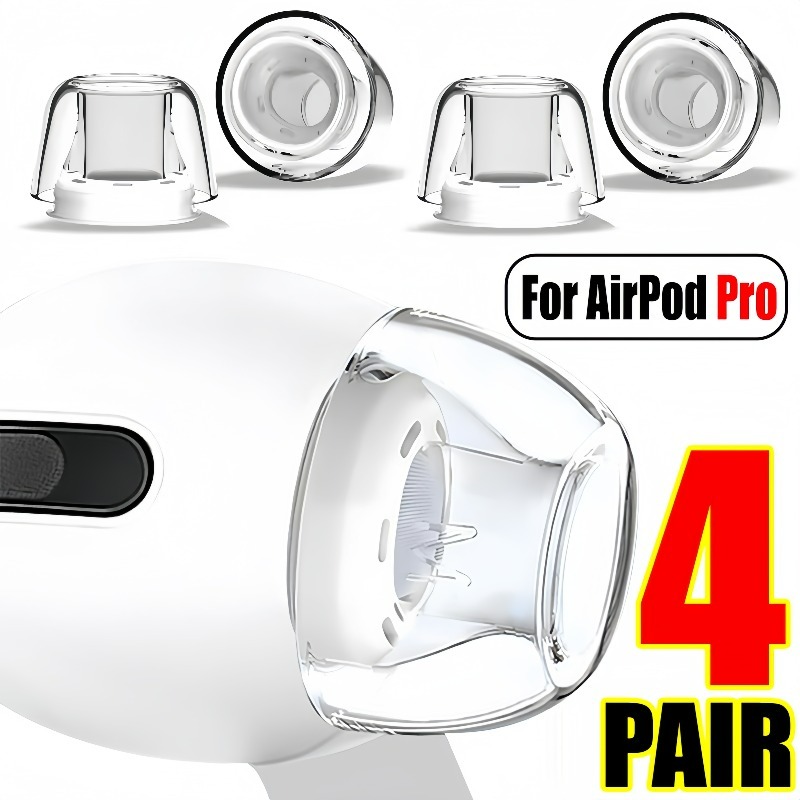 Silicone Ear Tip Replacement - Upgrade Eartips for Air Pods Pro