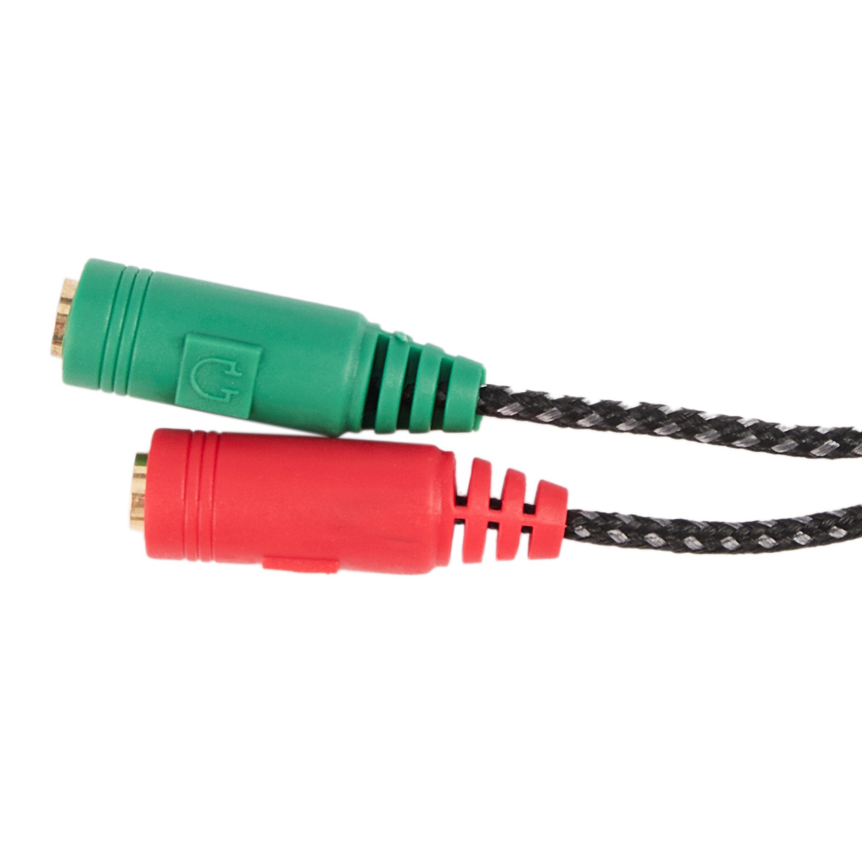 Earphone Splitter Jack - -[A51I Digital]2Pcs Cable Adapter 2 In