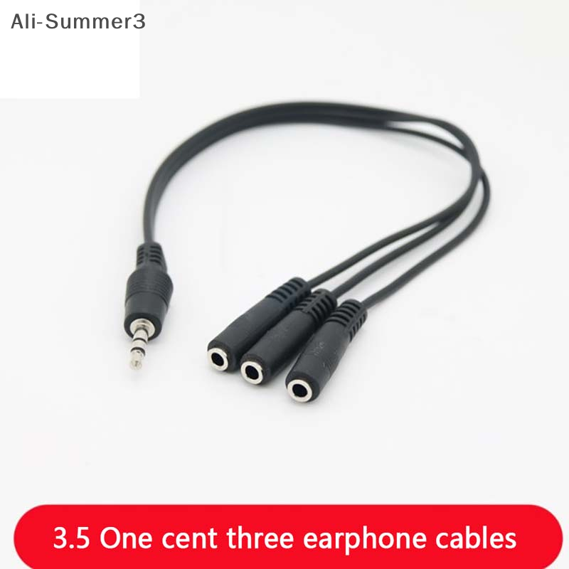 3.5mm 3 Way Port Aux Multi Hea - Earphone Splitter Jack avis et prix