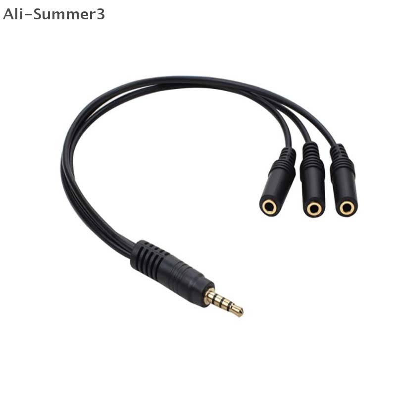 3.5mm 3 Way Port Aux Multi Hea - Earphone Splitter Jack avis et prix