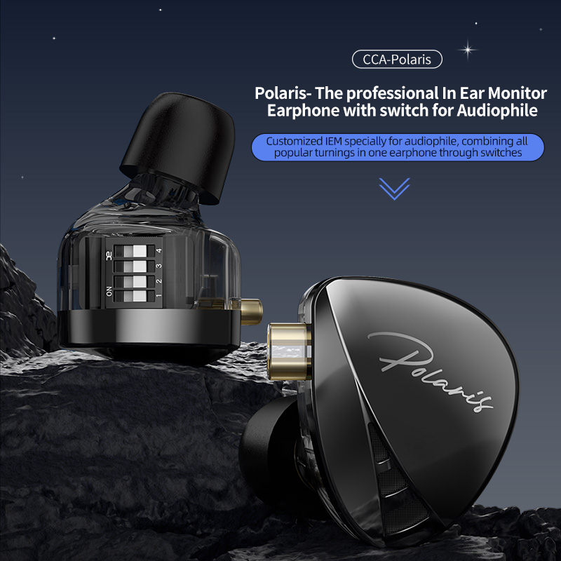 CCA Polaris Earphones HIFI Bas - Sports Earphone Hook avis et prix