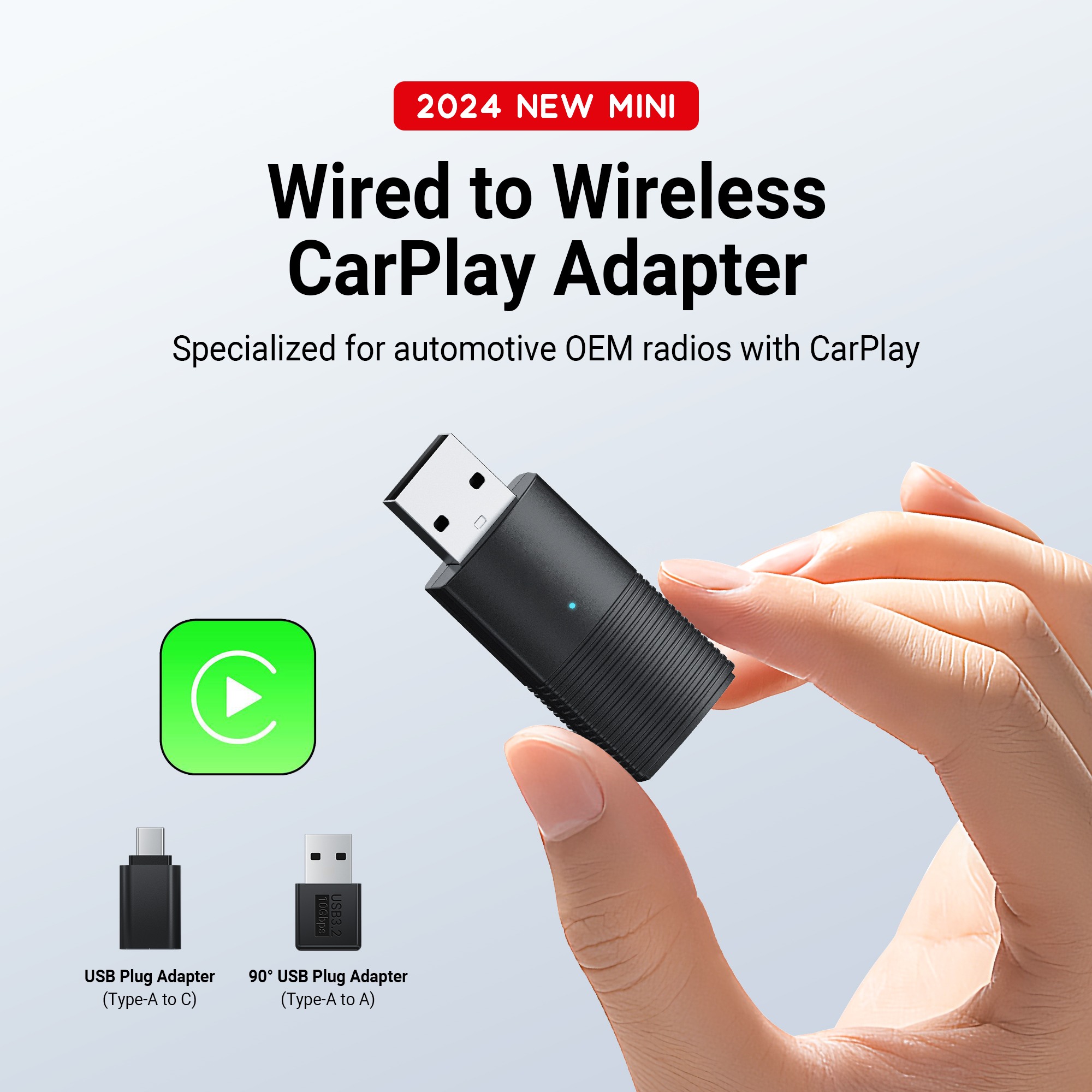 OTTOMOTION Mini Wireless CarPl - Bluetooth Adapter Receiver avis et prix