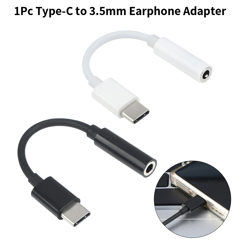 Type-C to 3.5mm AUX Jack Earph - Earphone Splitter Jack avis et prix