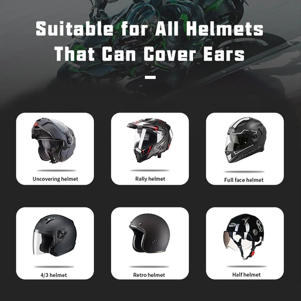 Kihous Single Ear Motorcycle H - Bluetooth Headset On Ear avis et prix