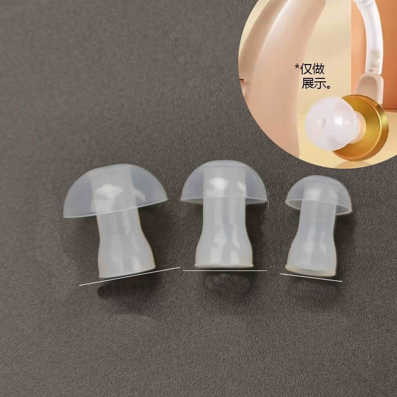 100pcs  Ear Cap Cushion for He - Silicone Ear Tip Replacement avis et prix