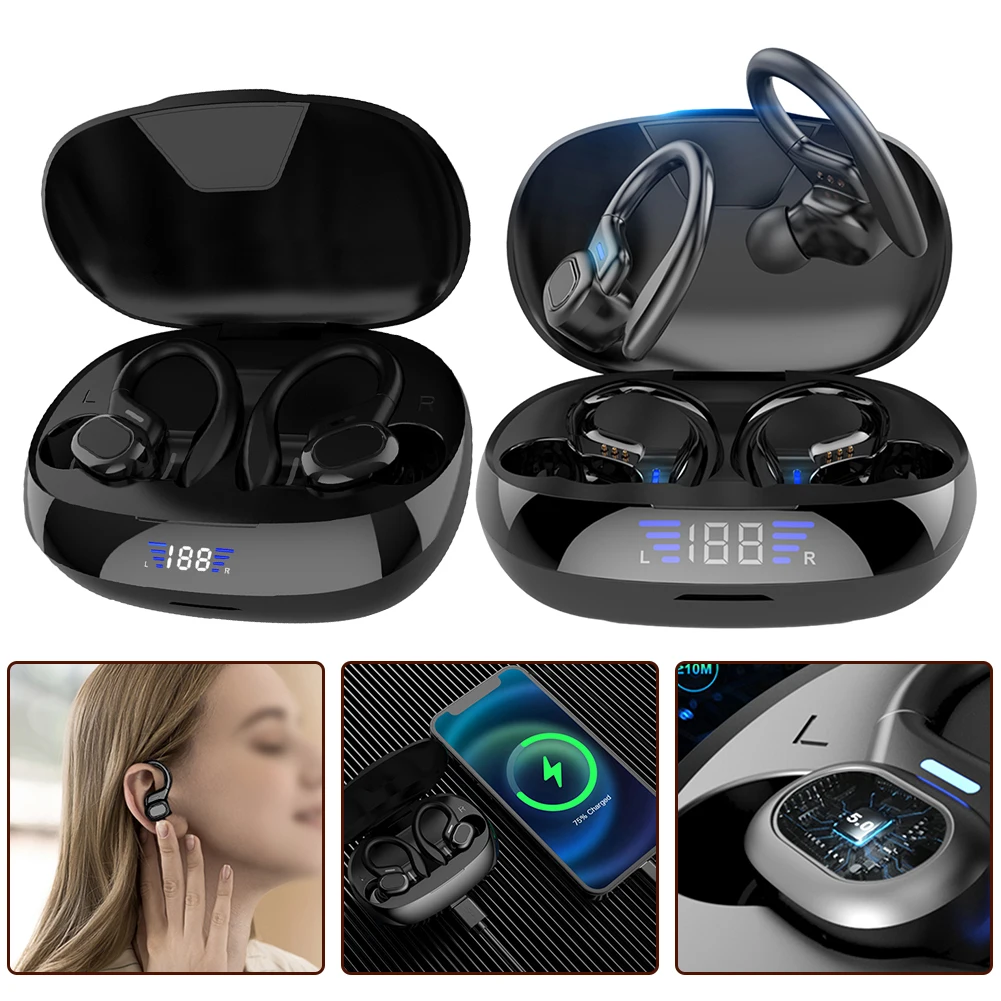 VV2 TWS Bluetooth Earphones Wi - Sports Earphone Hook avis et prix