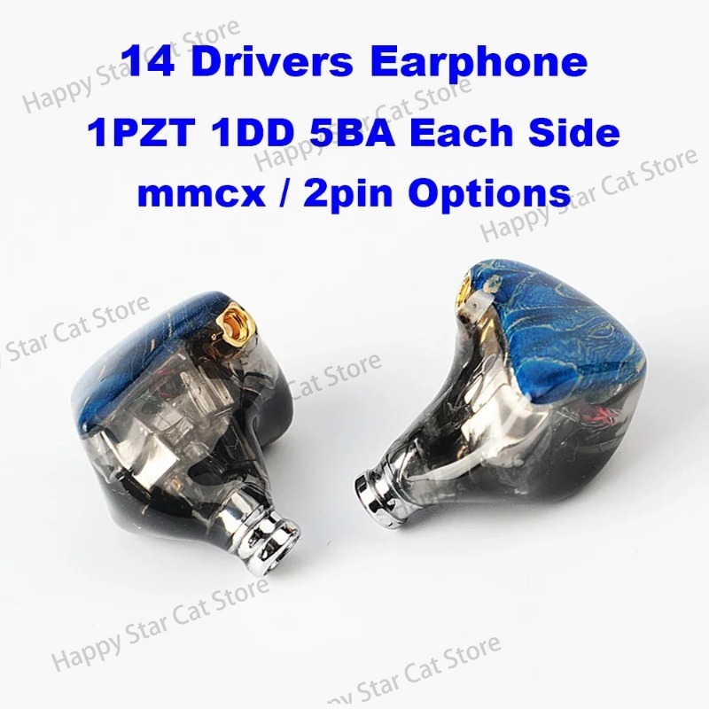 14 Drivers Iem Earphones Hifi  - In Ear Monitor Iem avis et prix