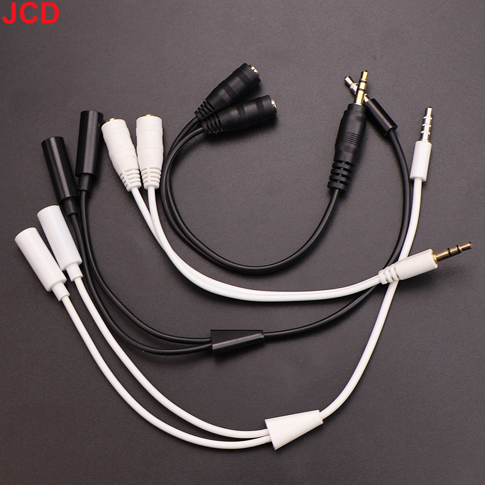 JCD 1Male to 2 Dual Female Y S - Earphone Splitter Jack avis et prix