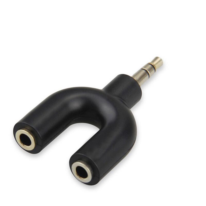 U Type Adapter Y Shape 3.5mm S - Earphone Splitter Jack avis et prix