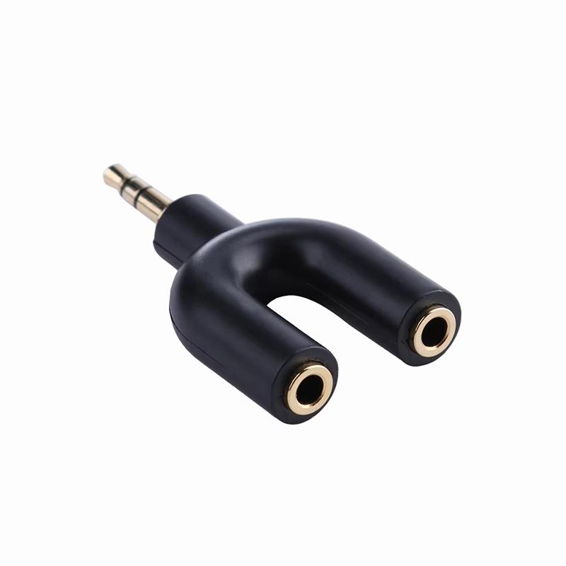 U Type Adapter Y Shape 3.5mm S - Earphone Splitter Jack avis et prix