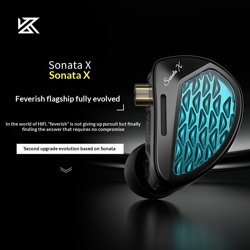 KZ Sonata X In-Ear Monitor Ear - Audiophile Headphone Wired avis et prix