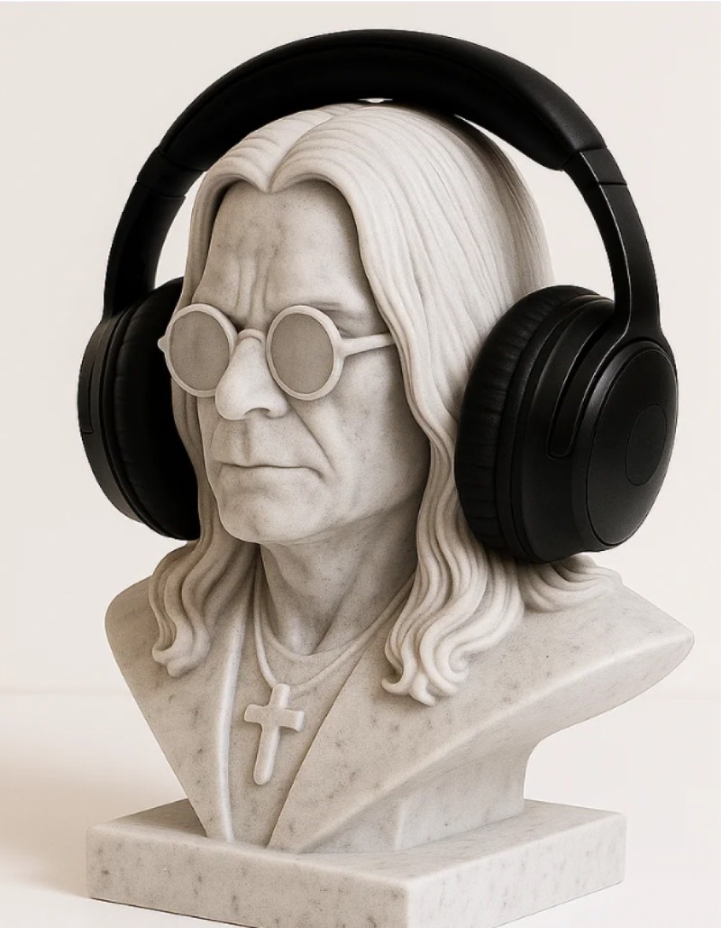 Heavy Metal Rock Legend Inspir - Headphone Stand Desk avis et prix
