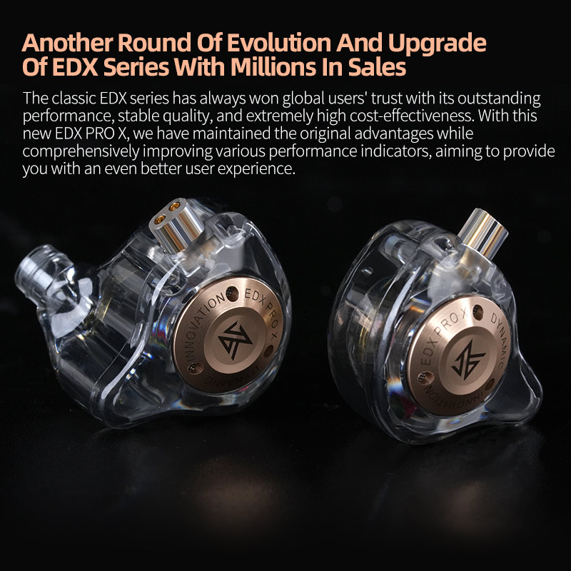 KZ EDX Pro X dynamic driving h - Sports Earphone Hook avis et prix
