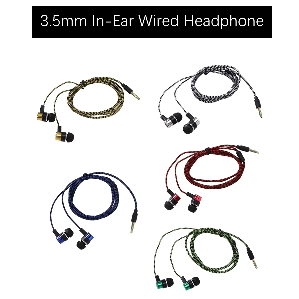 Miwayer 3.5mm Wired In-Ear Ear - Audiophile Headphone Wired avis et prix
