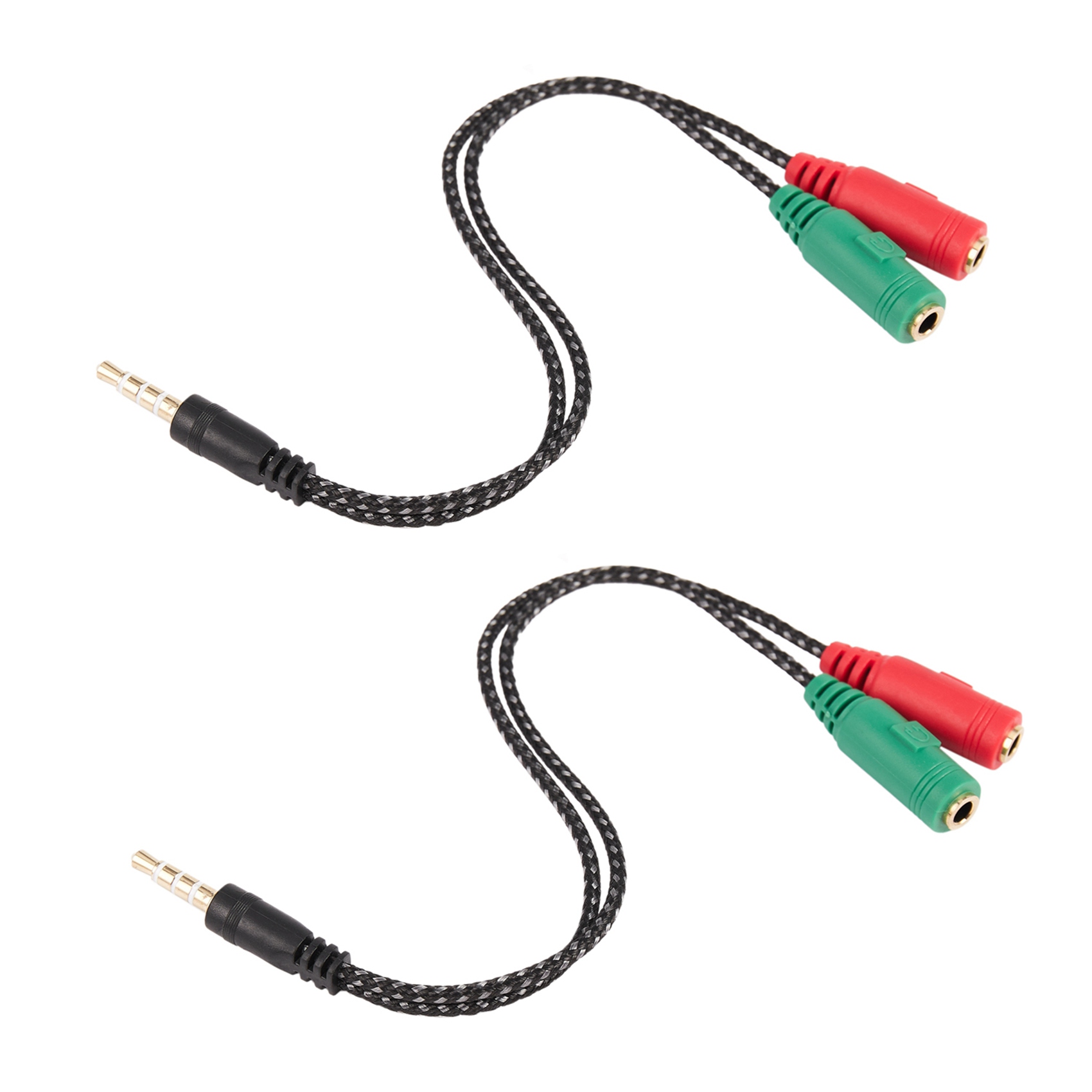 -[A51I Digital]2Pcs Cable Adap - Earphone Splitter Jack avis et prix