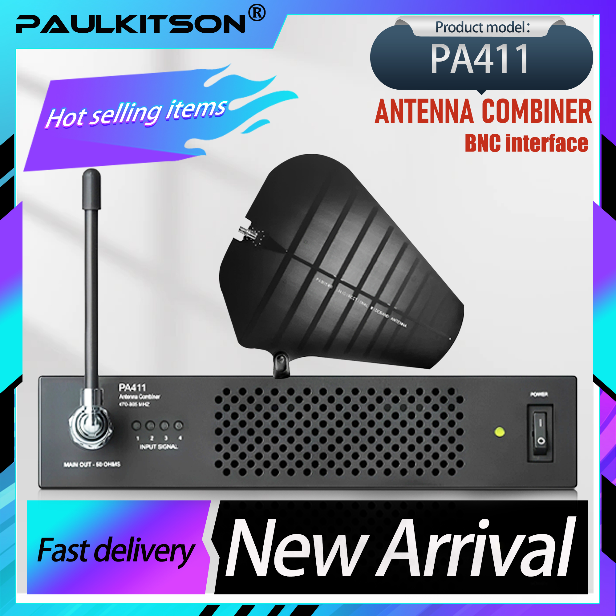 Paulkitson PA411 Antenna Combi - In Ear Monitor Iem avis et prix