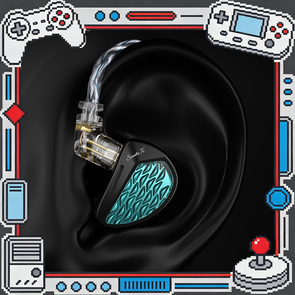 KZ Sonata X In-Ear Monitor Ear - Audiophile Headphone Wired avis et prix