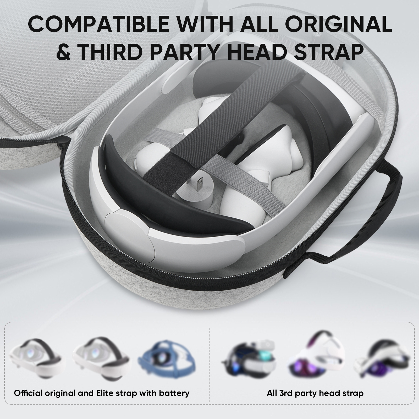 Travel Carrying Case for Meta  - Headphone Case Hard avis et prix