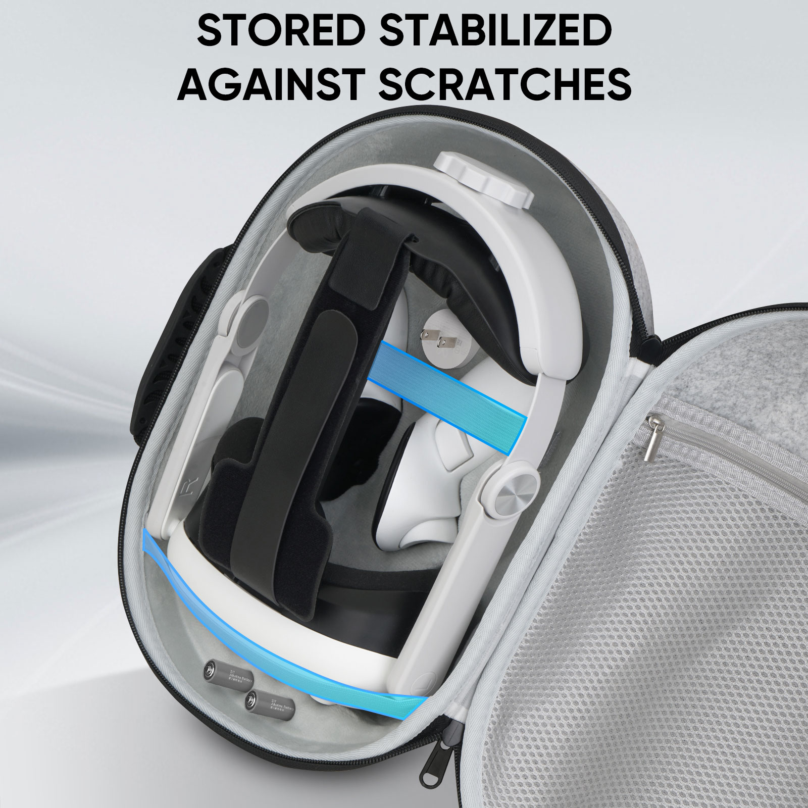 Travel Carrying Case for Meta  - Headphone Case Hard avis et prix