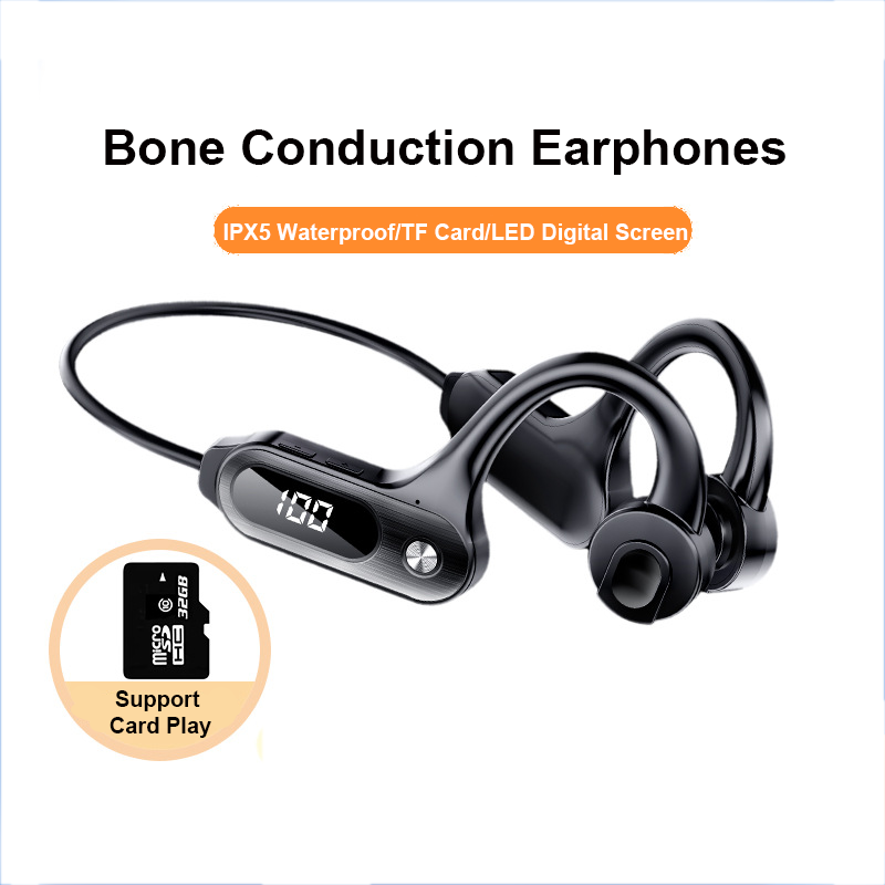 Bone Conduction Bluetooth 5.3  - Sports Earphone Hook avis et prix