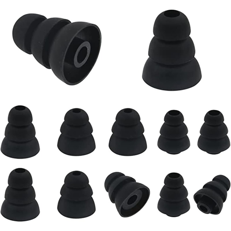 For 6pcs S/M/L Size Noise Isol - Silicone Ear Tip Replacement avis et prix