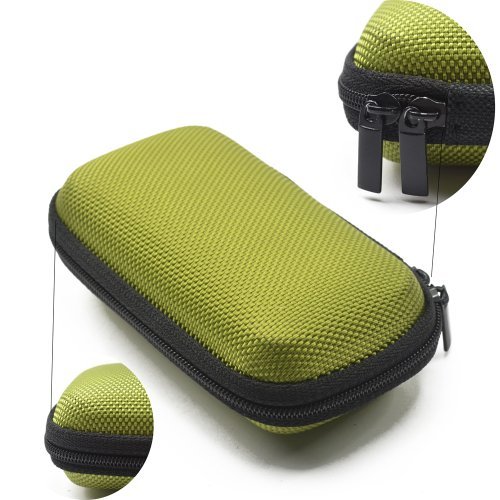 Green Rectangle Shaped Hard Ea - Headphone Case Hard avis et prix