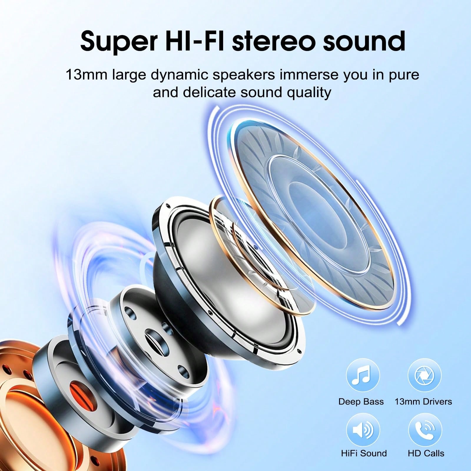 Ordtop Csasan Wireless Earbuds - Noise Cancelling Headphone avis et prix
