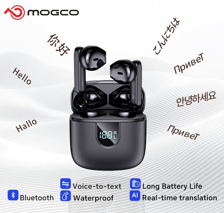 A18 AI Translator Earbuds  164 - Noise Cancelling Headphone avis et prix