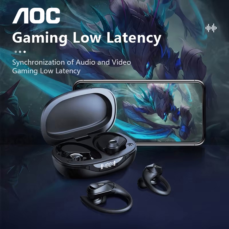 Choice AOC Sports Headset Wire - Sports Earphone Hook avis et prix