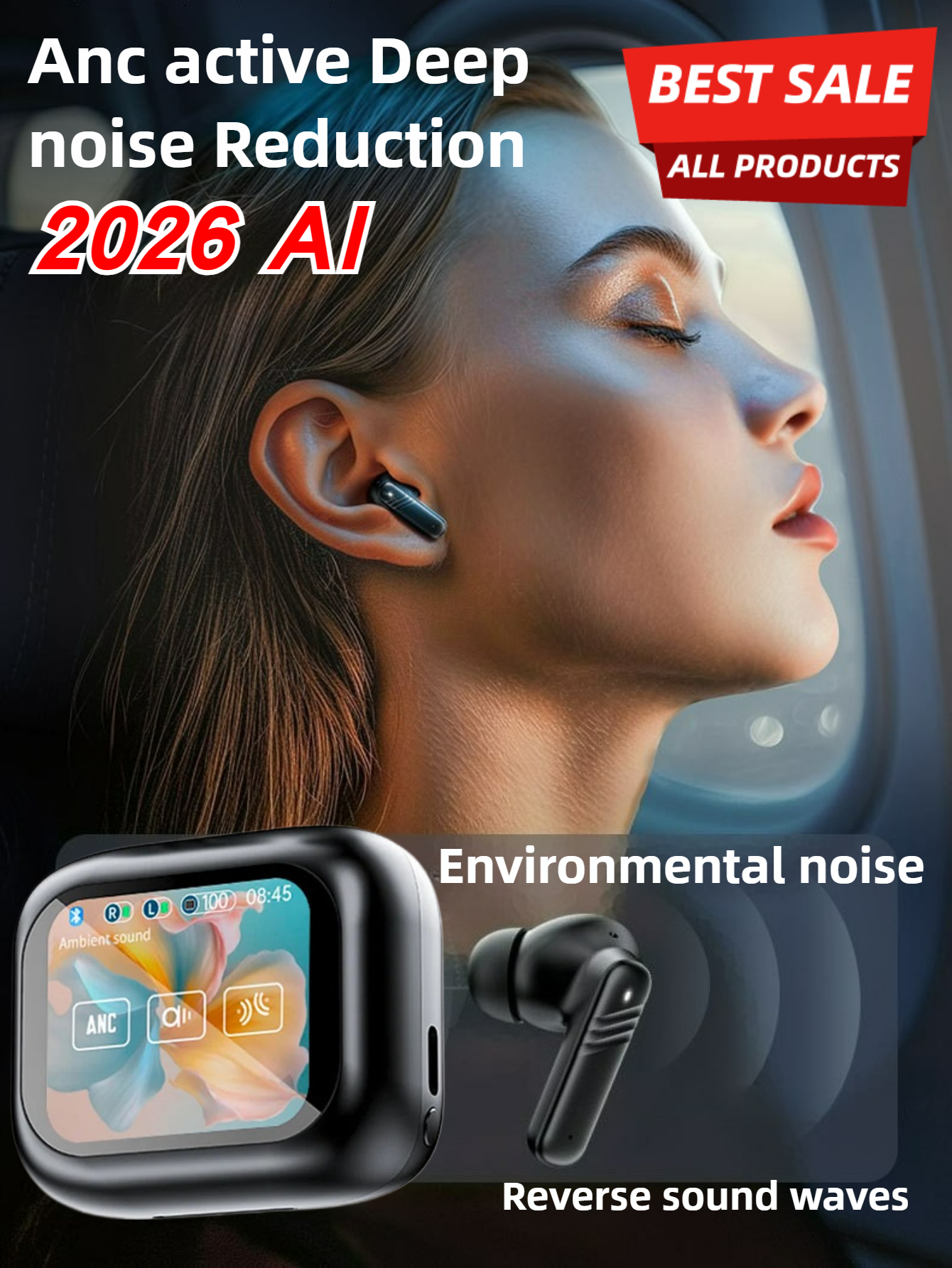 2026 NEW Professional ANC Earb - Noise Cancelling Headphone avis et prix