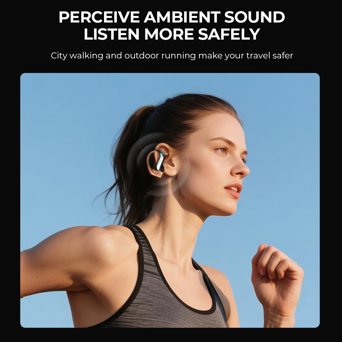Open-ear Bluetooth Headphones  - Noise Cancelling Headphone avis et prix