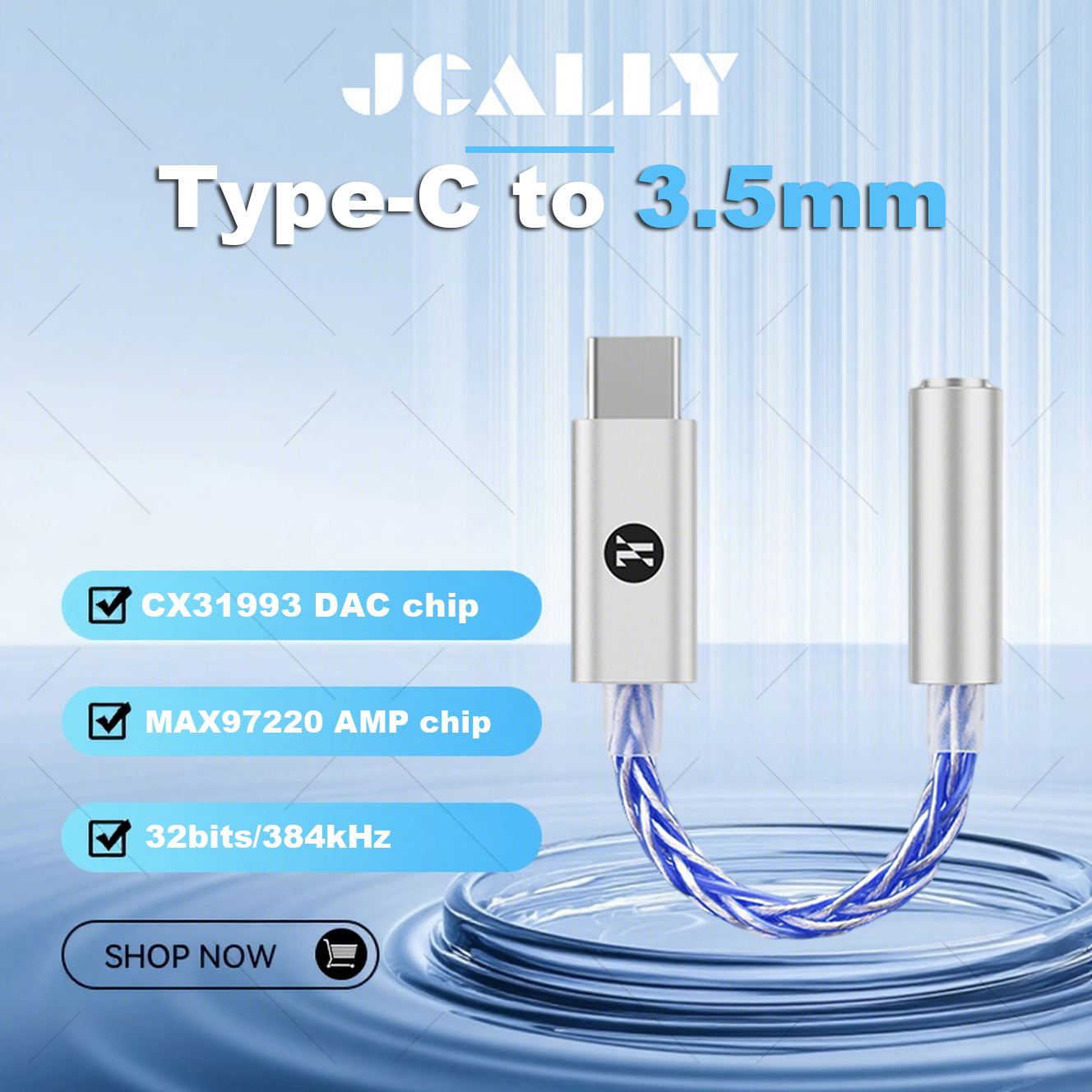 JCALLY JM6 Pro Type-C to 3.5mm - Usb C Earphone avis et prix