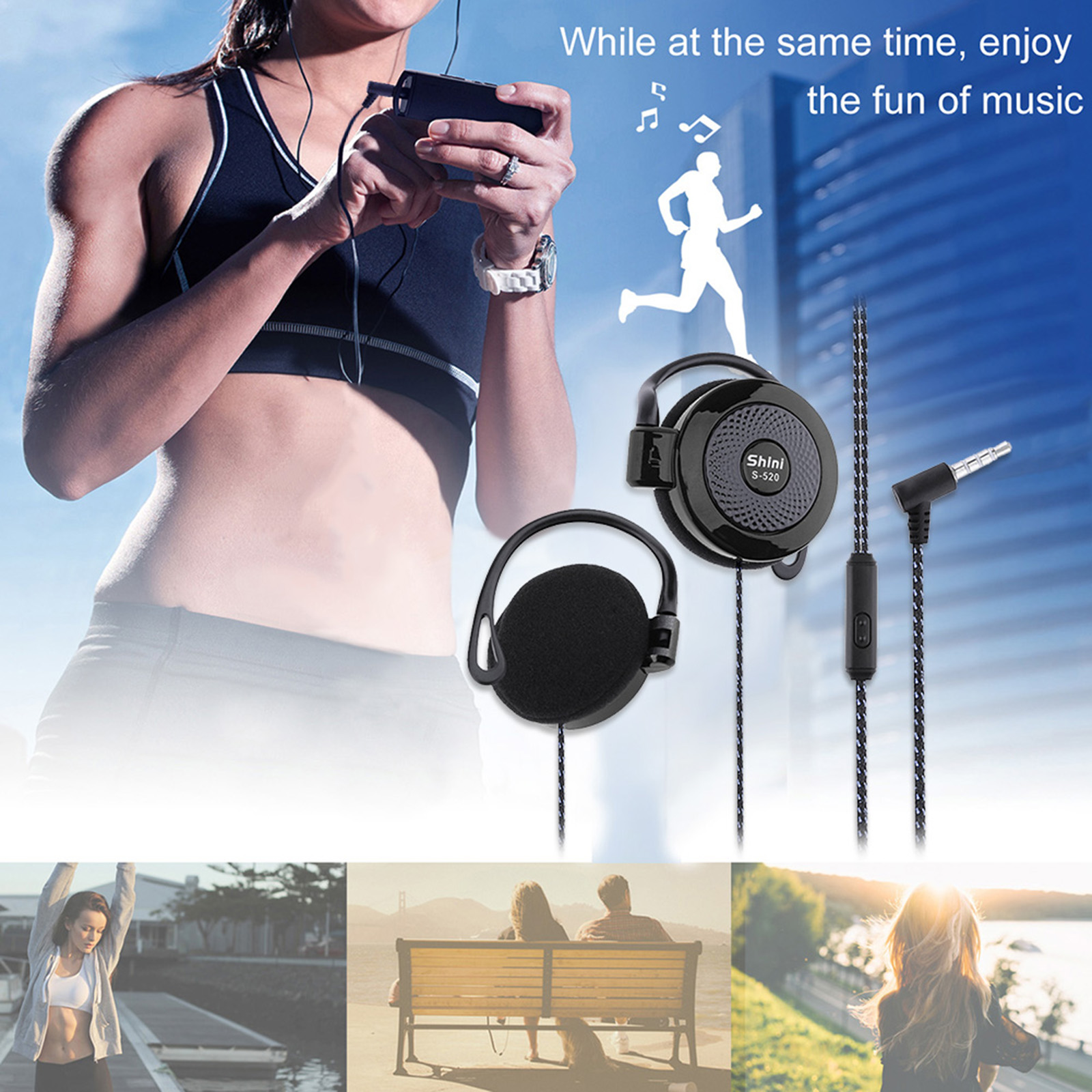 【Sale】3.5mm Wired Headset Ear  - Audiophile Headphone Wired avis et prix