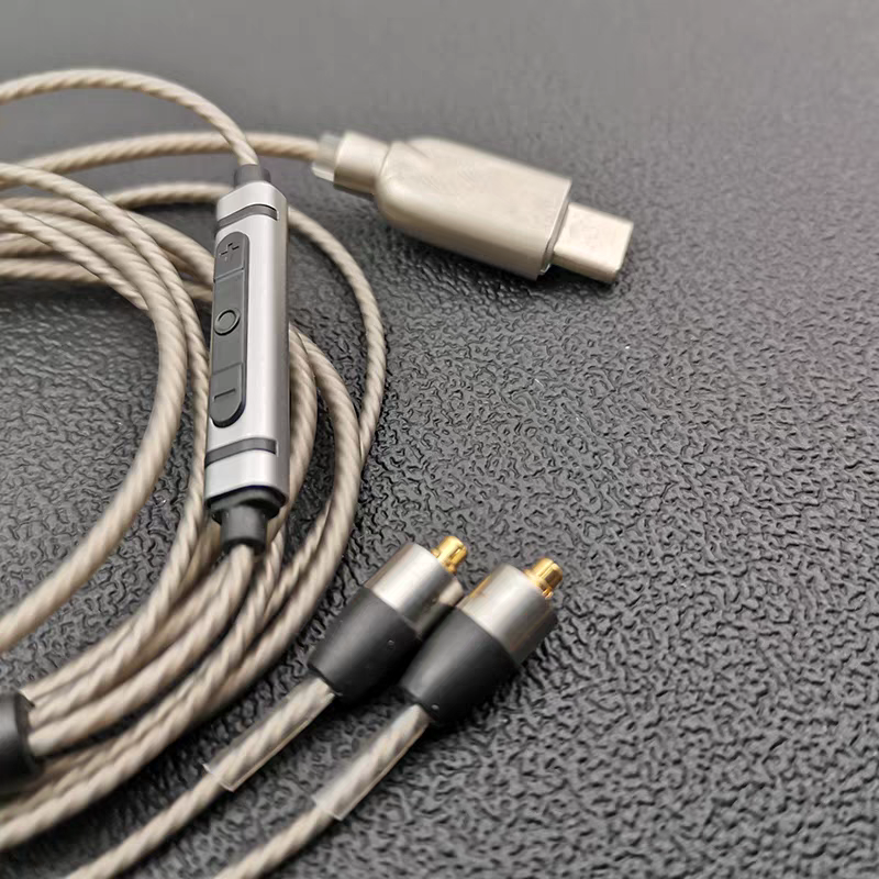 MMCX Plug Type-C Silver Plated - Wired Earphone Mic avis et prix