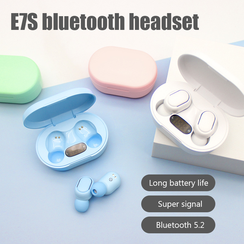 E7S TWS Fone Bluetooth Earphon - Bluetooth Headset On Ear avis et prix