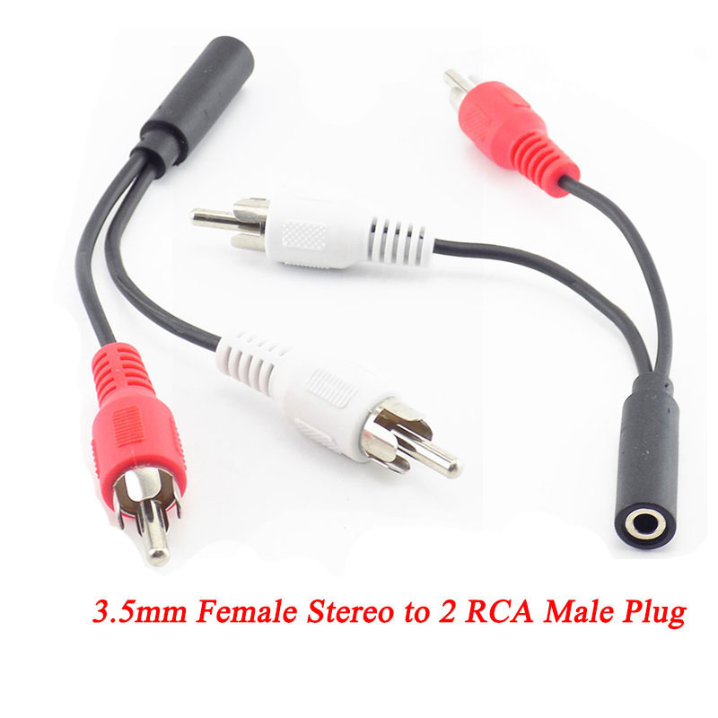 3.5mm RCA Female jack Stereo t - Cable Extension 3.5 avis et prix