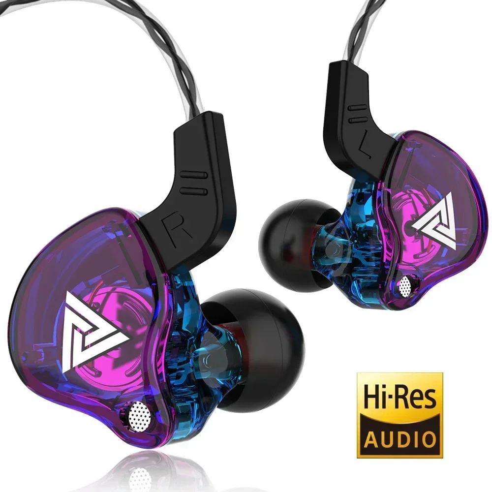 NEW QKZ AK6 Copper Driver HiFi - Wired Earphone Mic avis et prix