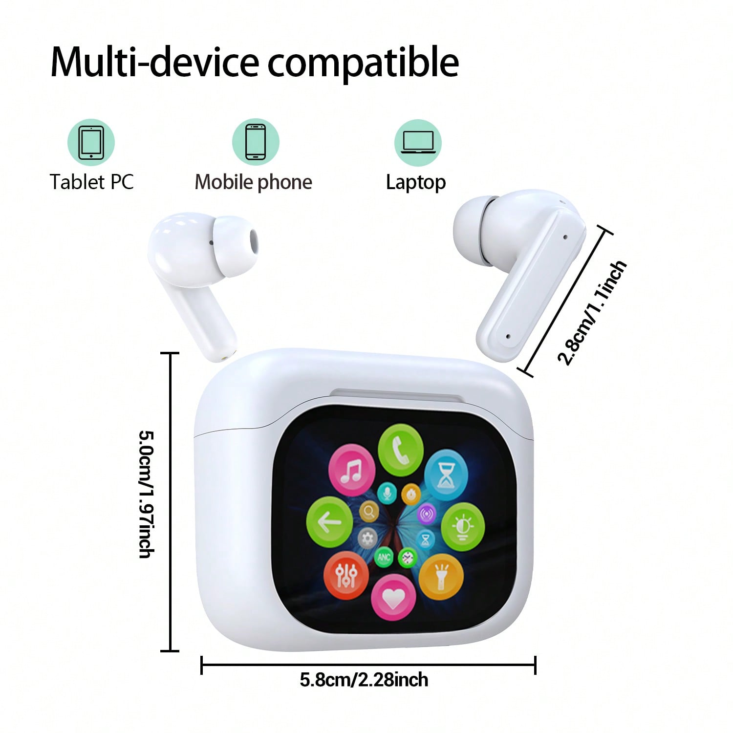 HITOZON Wireless Earbuds With  - Noise Cancelling Headphone avis et prix