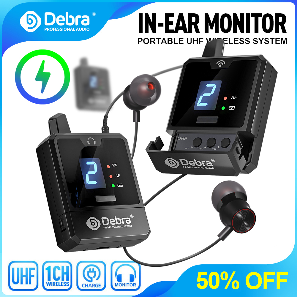 Debra UHF IEM Wireless In-Ear  - In Ear Monitor Iem avis et prix
