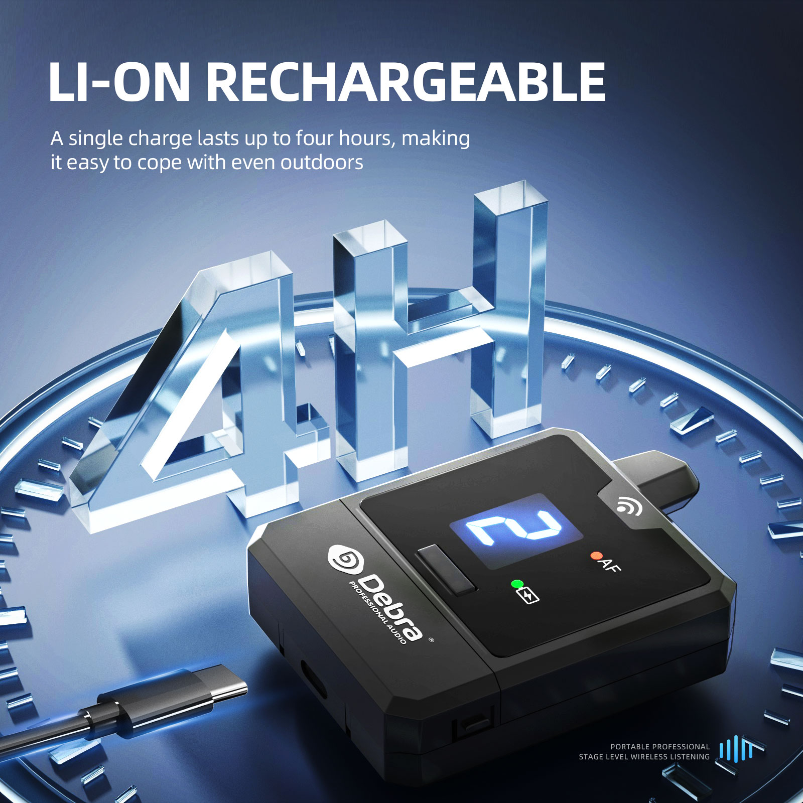 Debra UHF IEM Wireless In-Ear  - In Ear Monitor Iem avis et prix