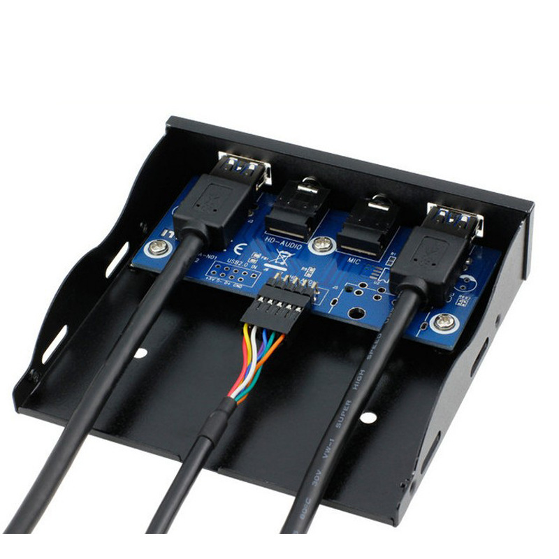 2 Port USB 3.0 Hub Splitter HD - Earphone Splitter Jack avis et prix