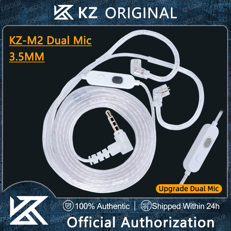 KZ-M2 OFC Silver-Plated Earpho - Wired Earphone Mic avis et prix