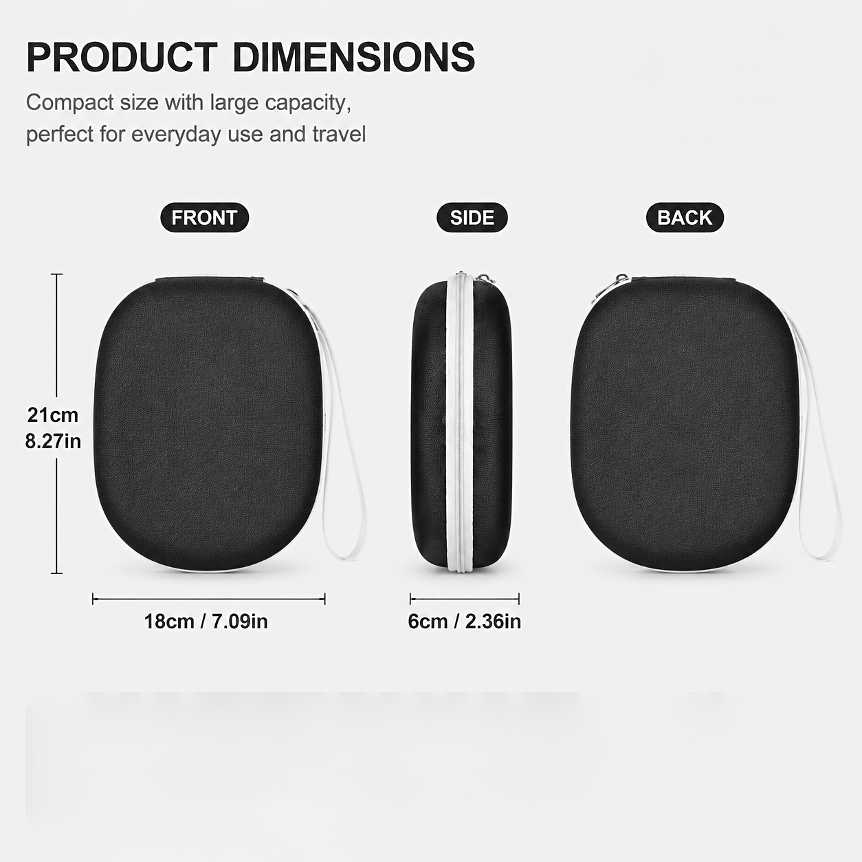 Portable Headphone Storage Cas - Headphone Case Hard avis et prix