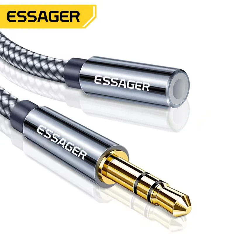 Essager 3.5mm Audio Aux Cable  - Earphone Splitter Jack avis et prix