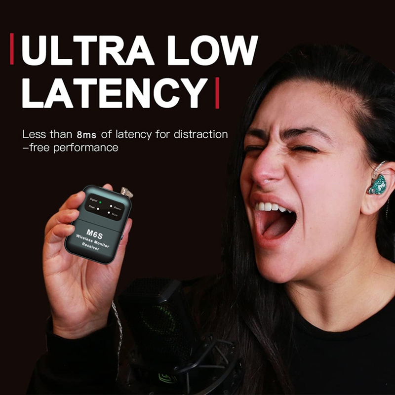A73E-2.4G Wireless In Ear Moni - In Ear Monitor Iem avis et prix