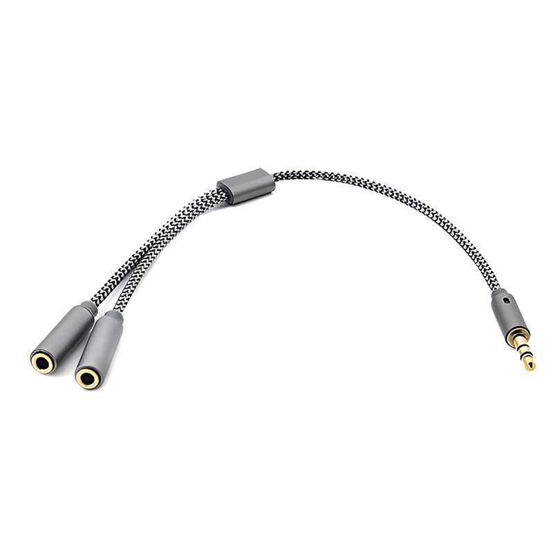 1PCS 3.5mm Audio Splitter Y Ja - Earphone Splitter Jack avis et prix