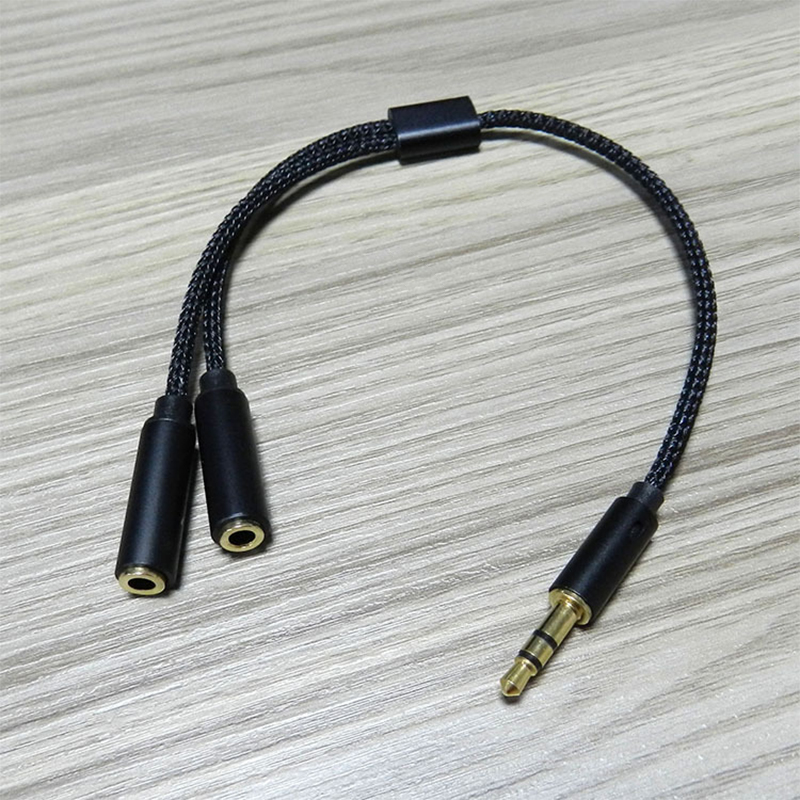 1PCS 3.5mm Audio Splitter Y Ja - Earphone Splitter Jack avis et prix