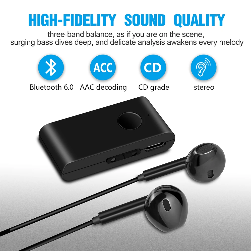 Wireless Audio Adapter 3.5mm R - Bluetooth Adapter Receiver avis et prix