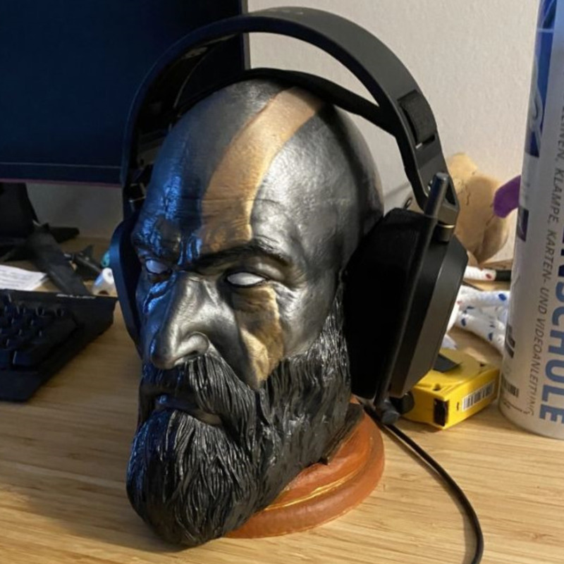 God Of War Kratos Statue Headp - Headphone Stand Desk avis et prix