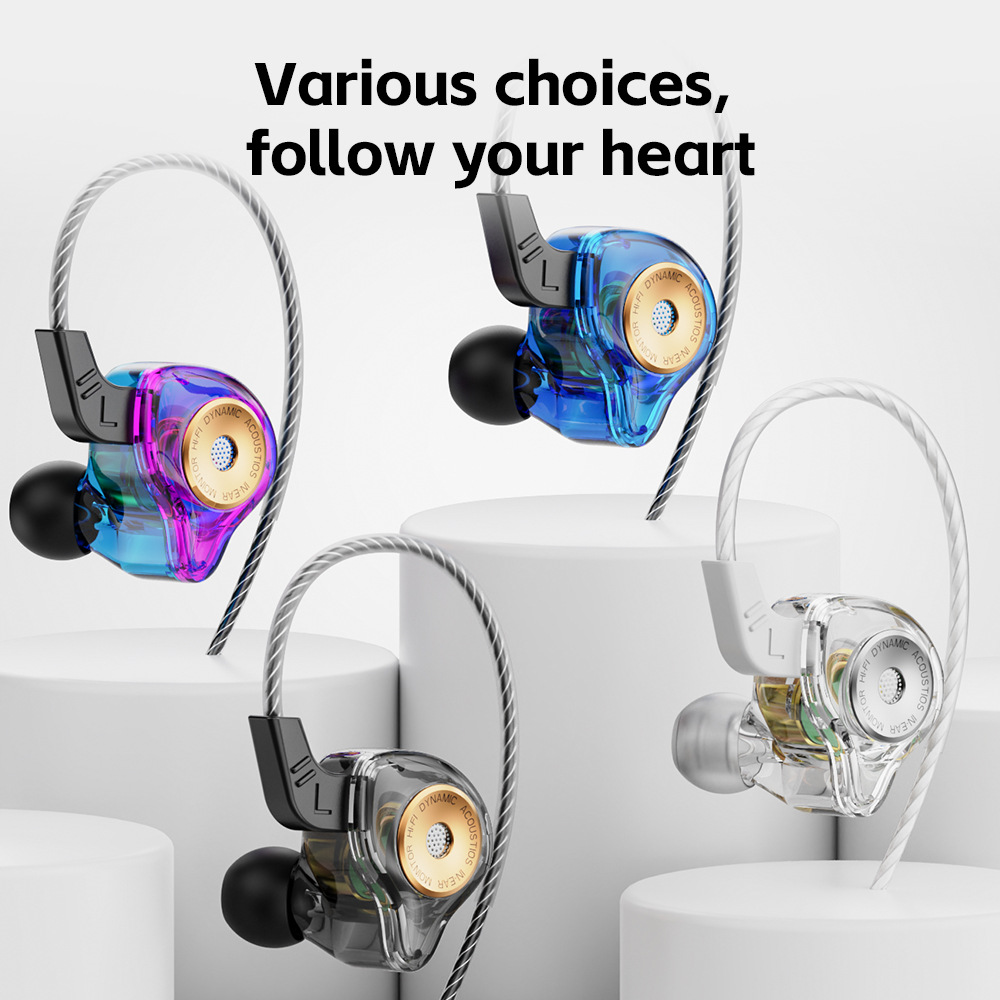 Qkz Ak6 Ultra In Ear Monitor D - Wired Earphone Mic avis et prix